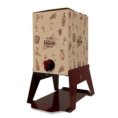 LISA - Suporte Bag in Box Bacco 3 litros - Vinho Tinto